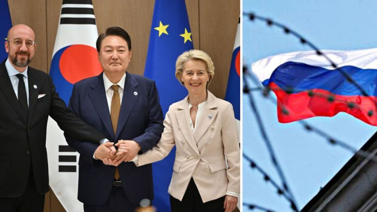 Przywódcy UE i Korei wzywają Rosję do natychmiastowego wycofania wojsk z Ukrainy i obiecują zwiększyć presję na Kreml
