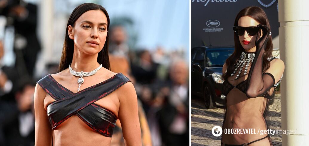 Russian Irina Shayk disgraced herself in Cannes, desperately trying to attract attention: the model came in her underwear