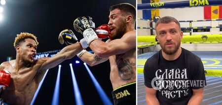 Lomachenko in a 'Glory to Jesus' t-shirt addressed the fans for the first time after the fight with Haney. Video