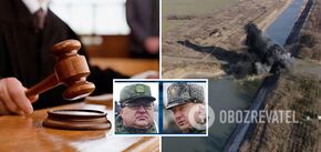 Ukraina potępia rosyjskiego generała i pułkownika, którzy dowodzili bombardowaniem Kanału Północnokrymskiego