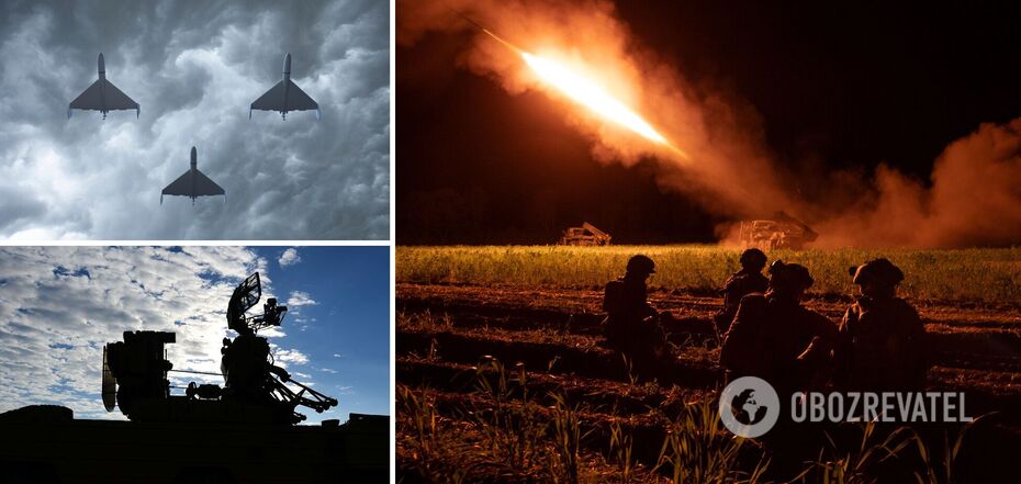 The occupants attacked Ukraine with drones at night: air defense forces shot down six Shaheds and two Merlin