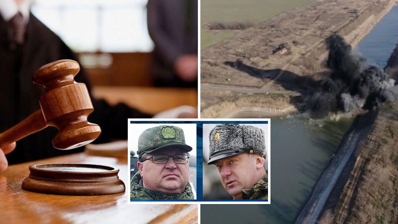 Ukraina potępia rosyjskiego generała i pułkownika, którzy dowodzili bombardowaniem Kanału Północnokrymskiego