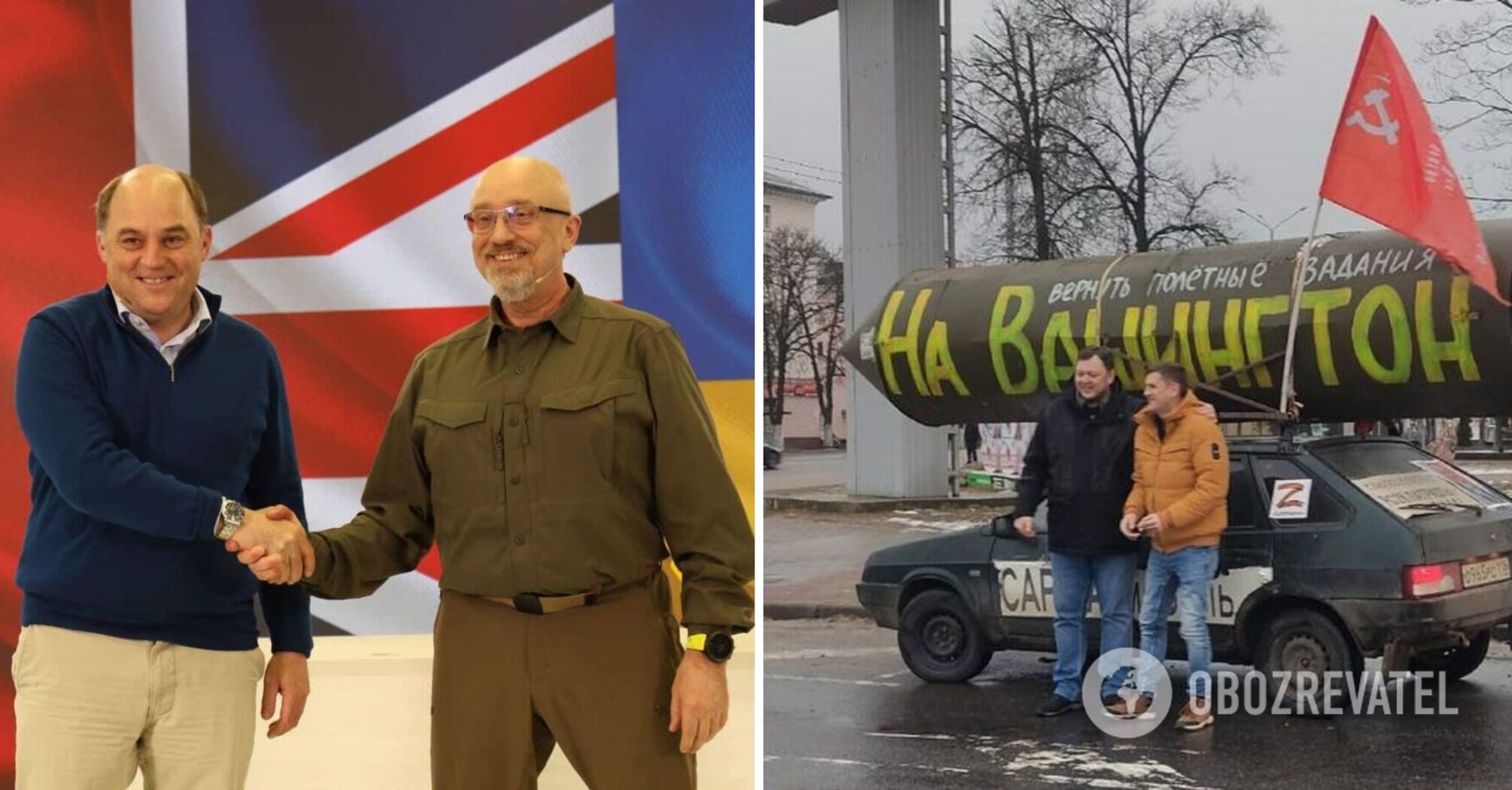 "A Nuclear Missile on Kyiv!" British defense minister caused hysteria among Russians by appearing in Kyiv and talking about Putin