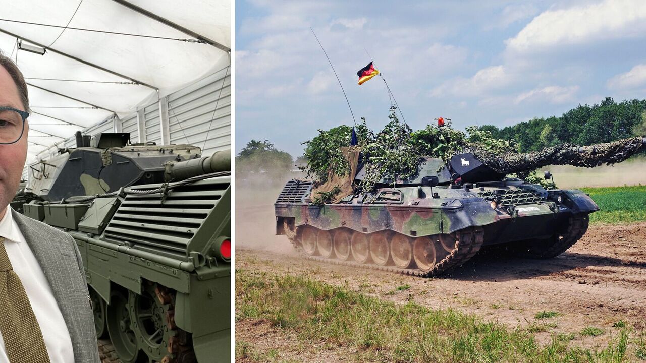 Ukrainian Ambassador to Germany Makeyev showed Leopard 1A5 tanks promised to the AFU. Video