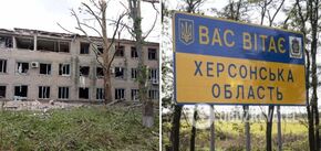 The occupants hit Berislav and Ivanivka in the Kherson region: a school and a dormitory were damaged, there was a wounded person. Photo