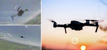 Siły specjalne z dronem Pegasus wylądowały Maviciem, którego okupanci użyli do skorygowania ostrzału Bakhmut: spektakularne wideo