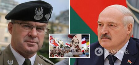 'Volunteers will go against Lukashenko, the people will support him: a Polish general called to prepare for an uprising in Belarus