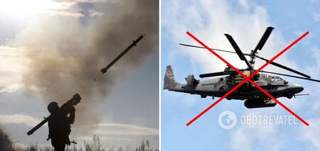 AFU soldiers destroyed a Russian Ka-52 attack helicopter: worth $16 million