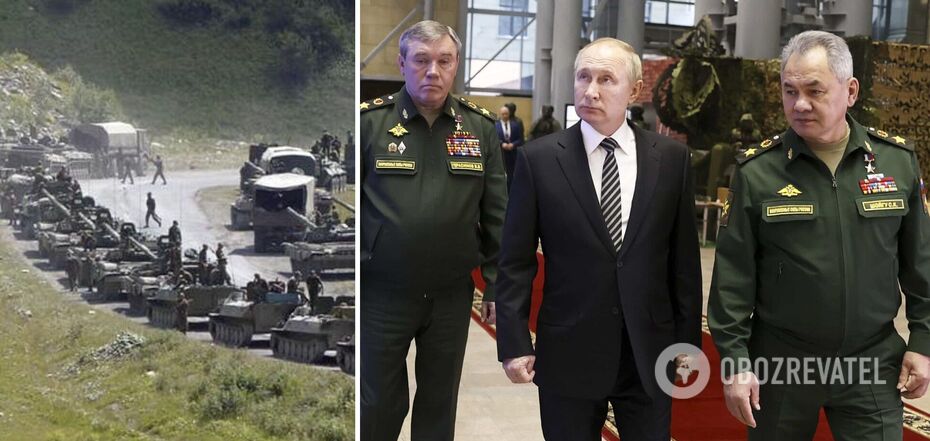 Columns marched all night: Kremlin moves some forces from Donbass to reinforce three Russian regions - mass media