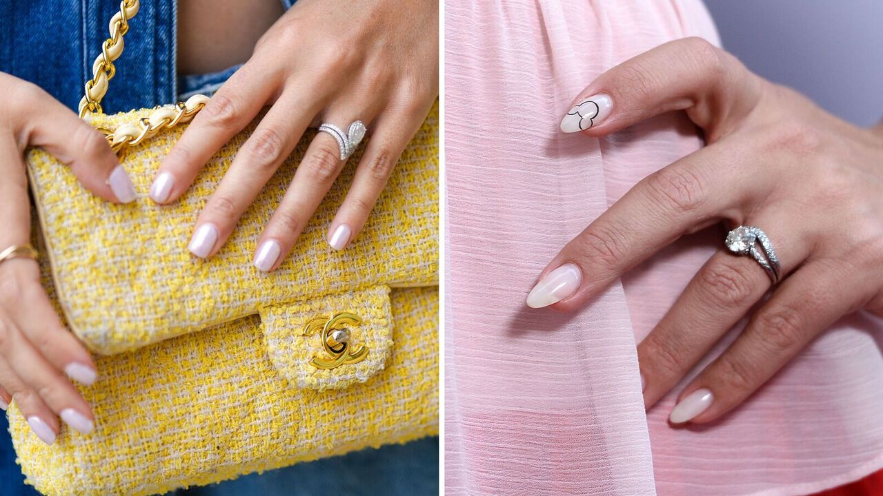 "Pochmurny" manicure zachwycił fashionistki na całym świecie: wygląda drogo i odmładza dłonie. Zdjęcie.