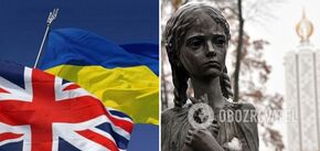 The UK recognises the Holodomor as genocide of the Ukrainian people