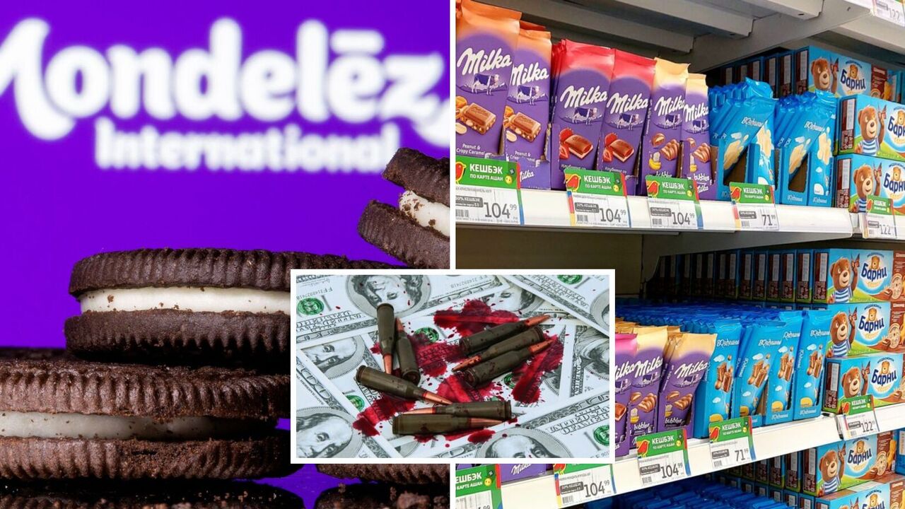 Mondelez International is on the list of war sponsors