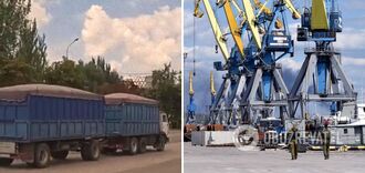 Okupanci eksportują zboże z Ukrainy
