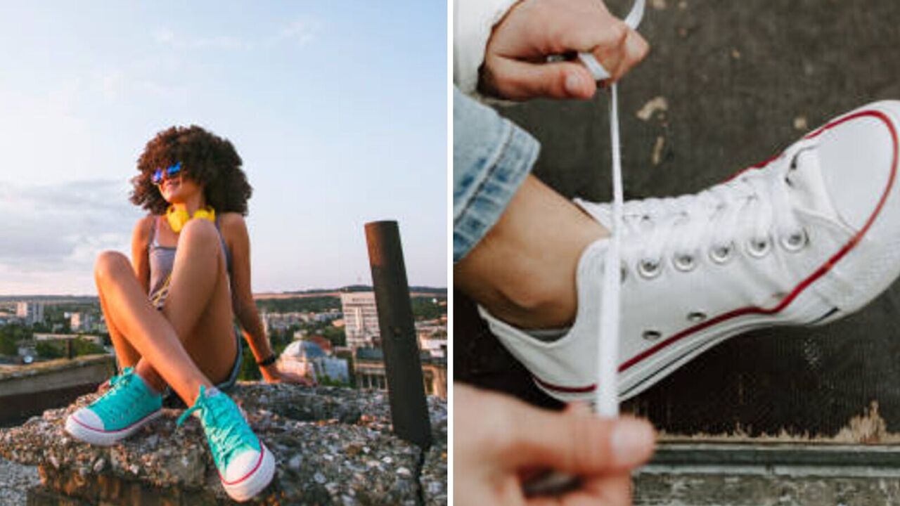 What you shouldn't wear with trainers to avoid looking ridiculous: 5 failed combinations. Photo.