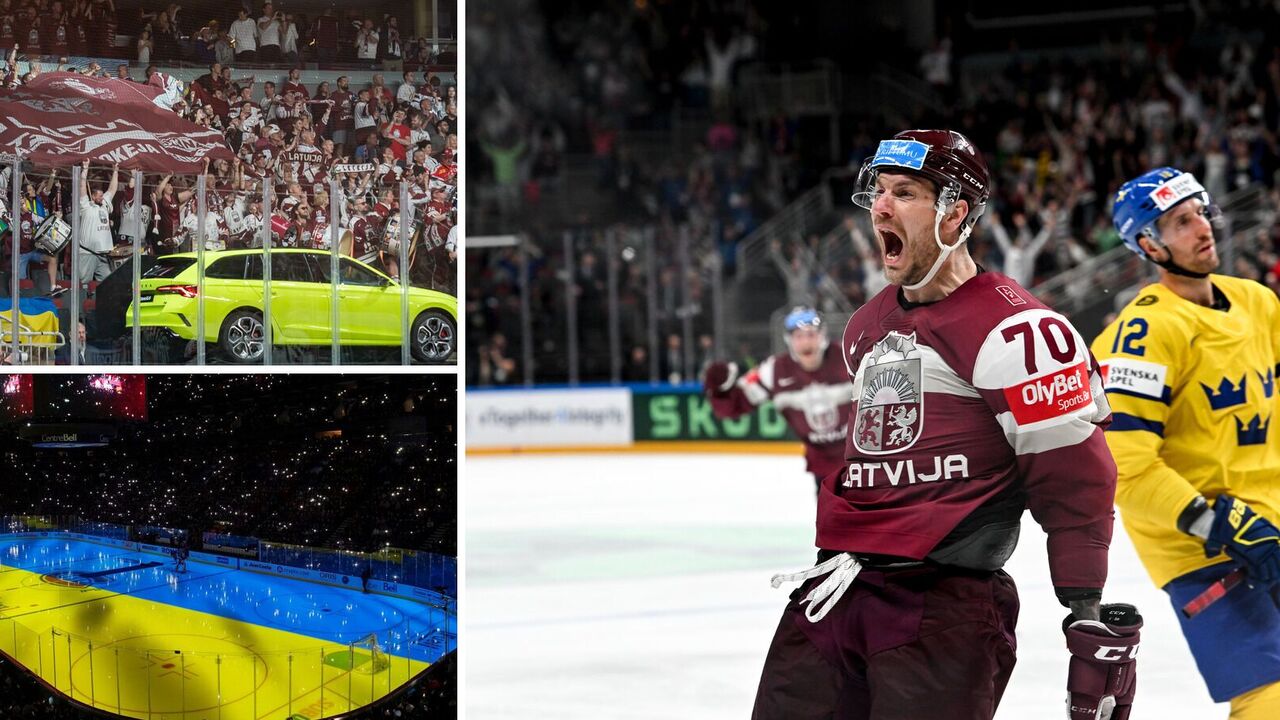 Historic event takes place at the World Ice Hockey Championship, putting Russian propagandists to shame