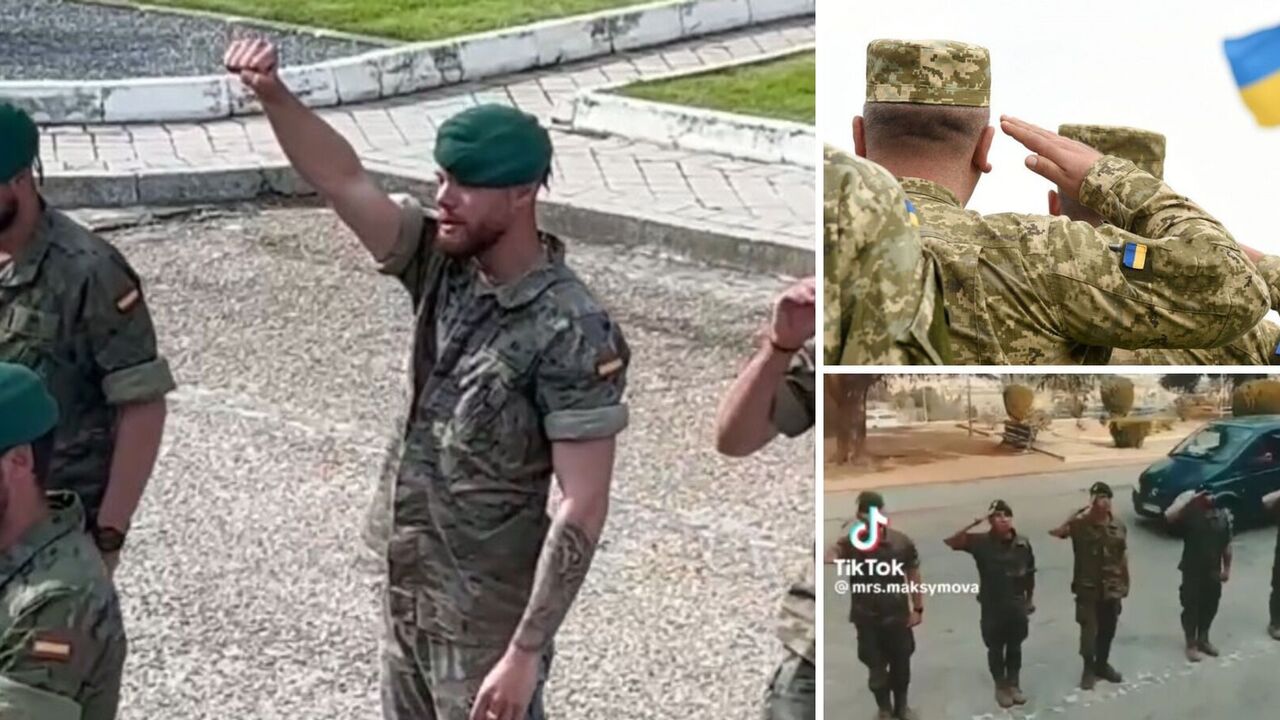 Spanish soldiers saw off their Ukrainian colleagues from the training with tears in their eyes. A touching video