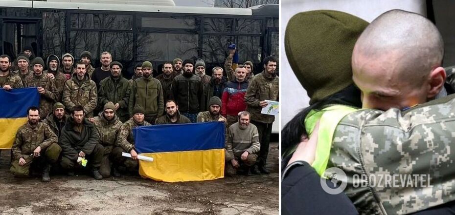'They fought for Bakhmut and performed a feat': Ukraine returns home from captivity 106 defenders