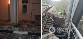 Drone attacks Gazprom building in the Belgorod region, railway sabotage in Moscow. Photo.