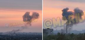 Explosions in occupied Mariupol: smoke billows over Azovstal. Photos and video