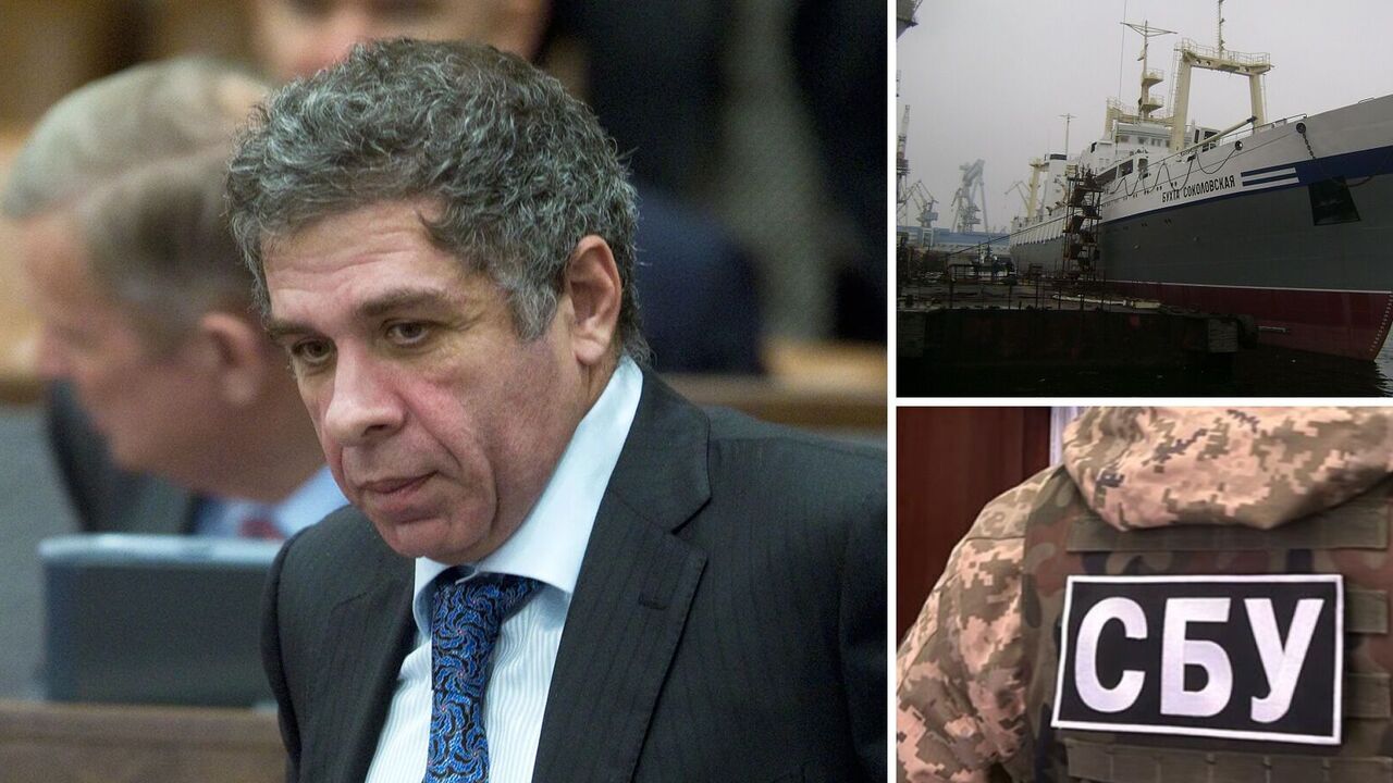 Oligarch Verkhovsky's vessel arrested in Mykolaiv