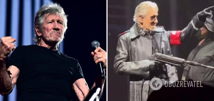 Criminal case is opened: Pink Floyd's Roger Waters performed in a Nazi costume as a fan of the Russian Federation. Photo. 
