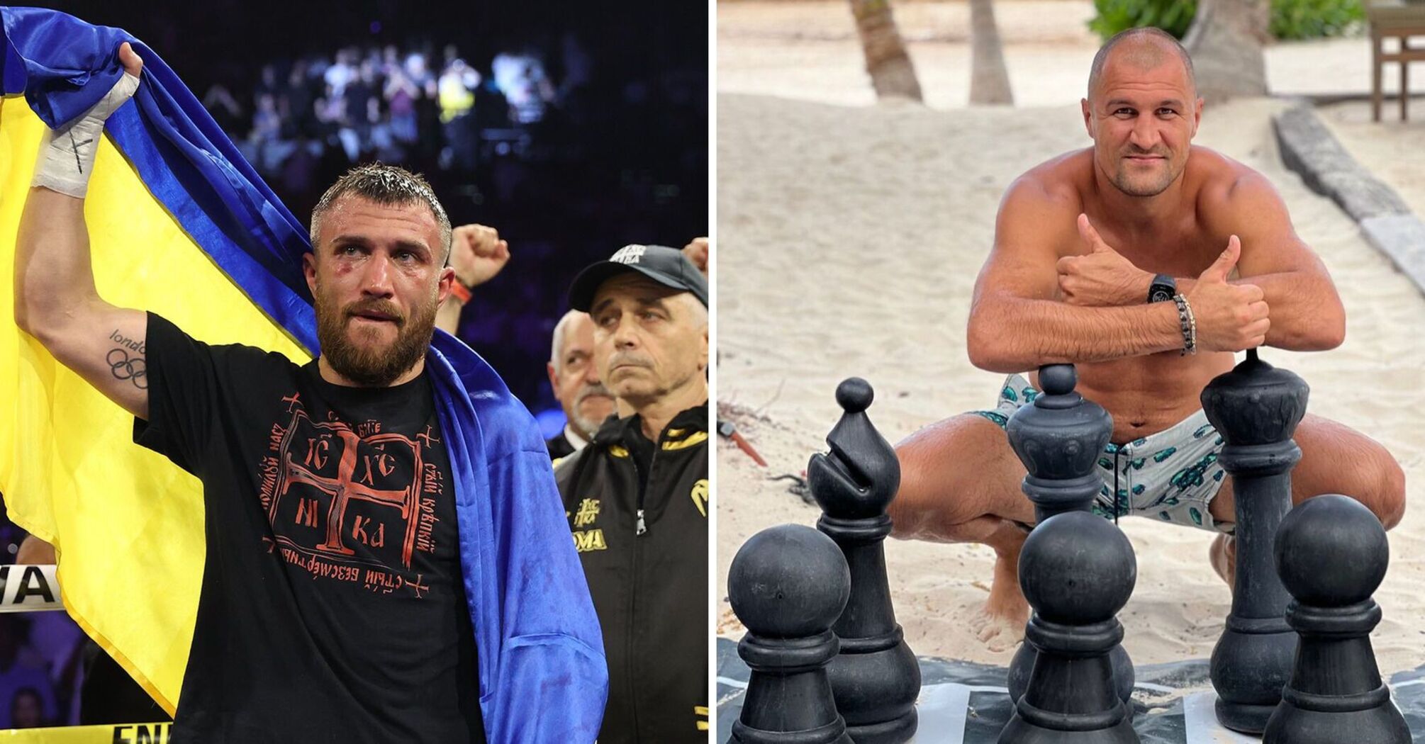 Łomaczenko przytulił Rosjanina po walce z Haneyem. Moment ten został uchwycony na nagraniu wideo