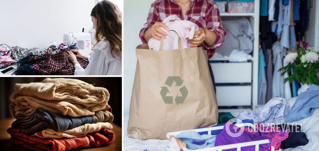 Why you shouldn't make rags from old clothes: what the sign warns about