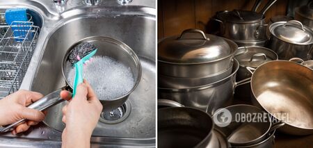 How to bring shine back to pots and pans: just one ingredient is needed