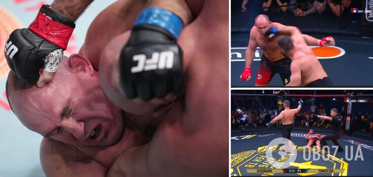 Traitor from Kharkiv, who called Ukrainians a "herd", was knocked out hard in the 1st round. Video.