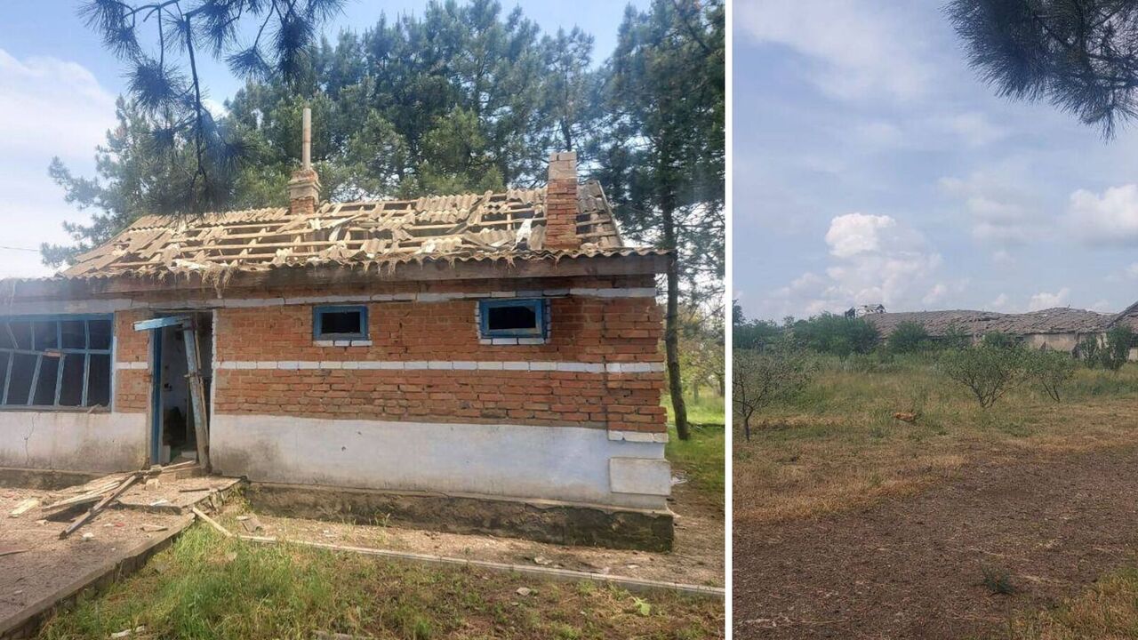 Okupanci atakują Chersoń i region, uderzają w prywatne domy: kobieta została ranna. Zdjęcie.