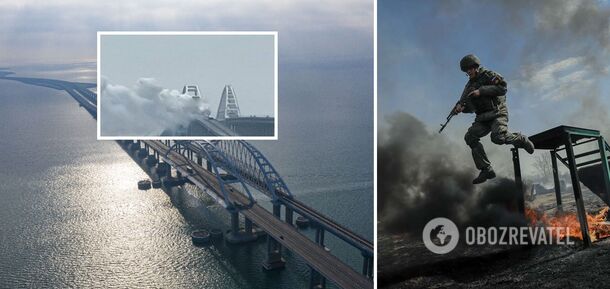British intelligence explained why the Russian Federation put up a smokescreen over the Crimean bridge