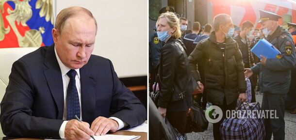Putin has allowed the forced deportation of people from the occupied territories of Ukraine and the holding of "elections" there. The document