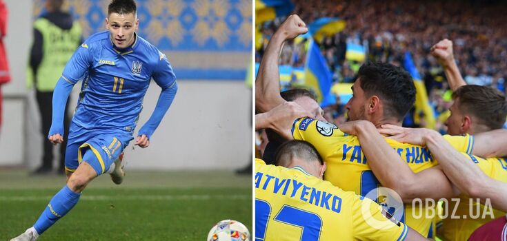 Debutant called up: Ukraine's national team loses leading striker before matches against Germany and in Euro 2024 qualifiers