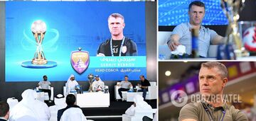'I would like to finish my career...' Rebrov makes official statement after defeat in UAE Cup final