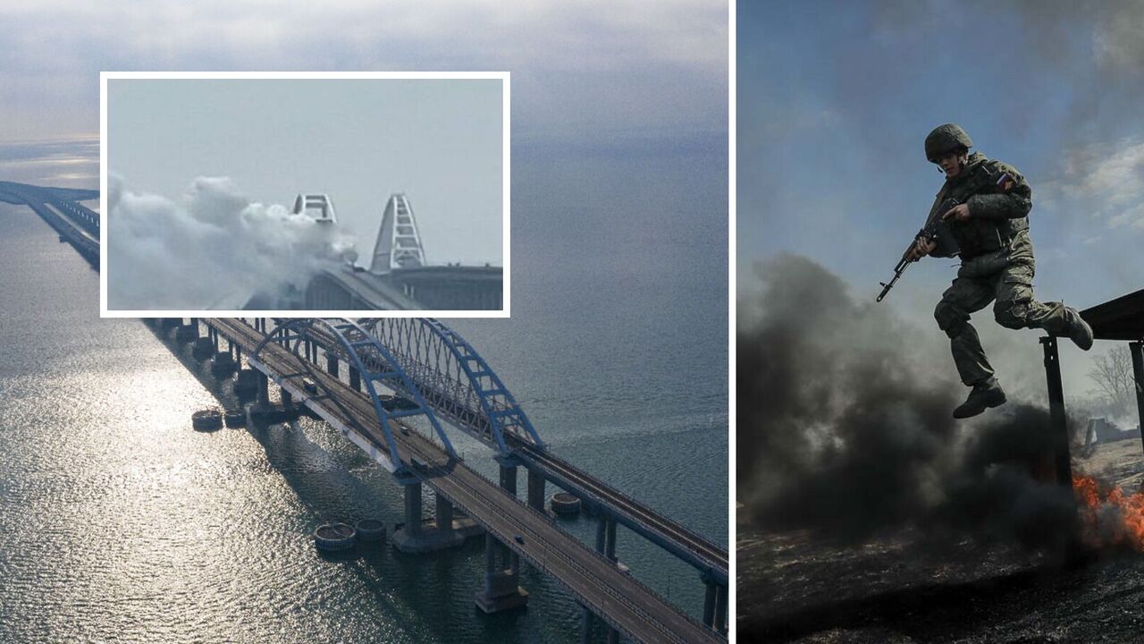 British intelligence explained why the Russian Federation put up a smokescreen over the Crimean bridge