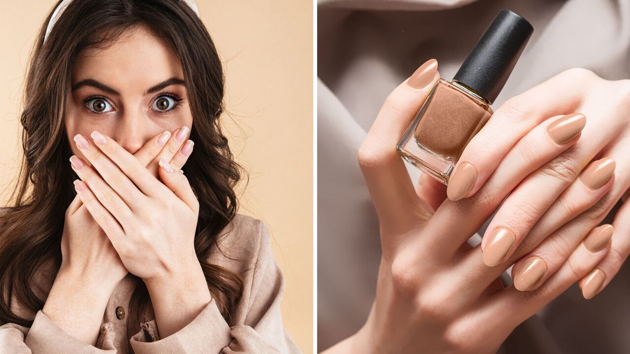 It goes with any outfit! What is a "supermodel manicure" that refreshes your hands. Photo.