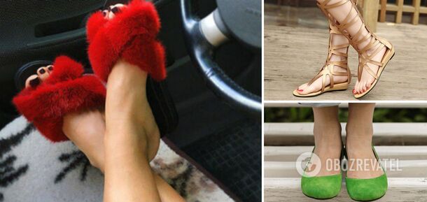 Throw them away immediately! Five models of summer shoes that are hopelessly outdated. Photo