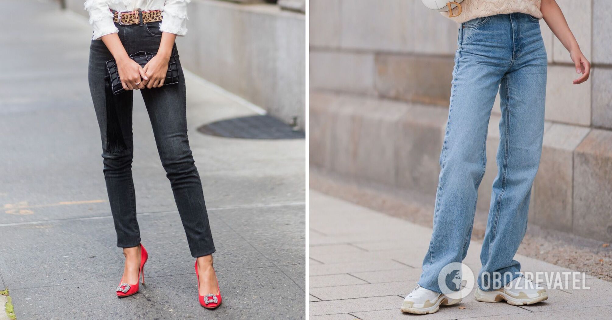 Slim and accentuate the waist! The most fashionable jeans of spring and summer 2023 are named. Photo by