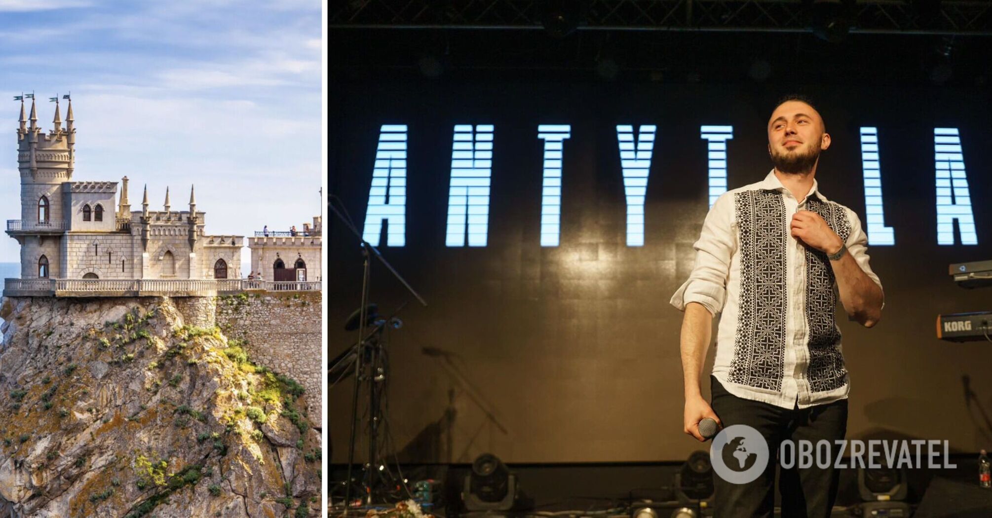 Taras Topolya, who announced a concert in the Crimea in 2024, hinted that he "knows something" and joked about the beginning of the "warm-up"