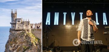 Taras Topolya, who announced a concert in the Crimea in 2024, hinted that he "knows something" and joked about the beginning of the "warm-up"