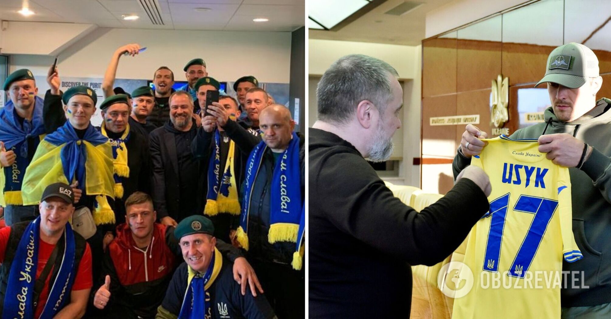 Usik got a position in the Ukrainian national soccer team