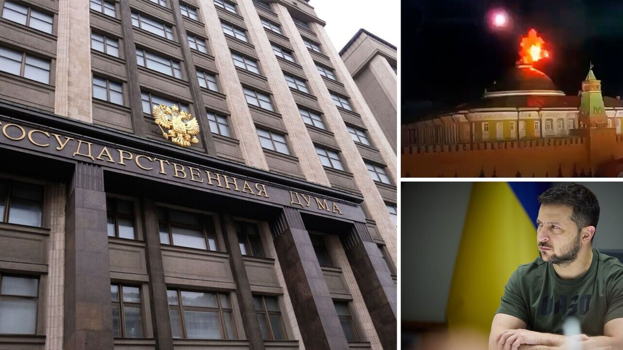 "It's time for Zelensky to start being afraid": the Russian State Duma issued hysterical threats because of the nighttime "bavovna" in the Kremlin