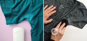 How to remove deodorant stains: quick and effective ways