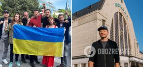 'Supernatural' star Misha Collins came to Kyiv and made Russians hysterical with a Ukrainian flag