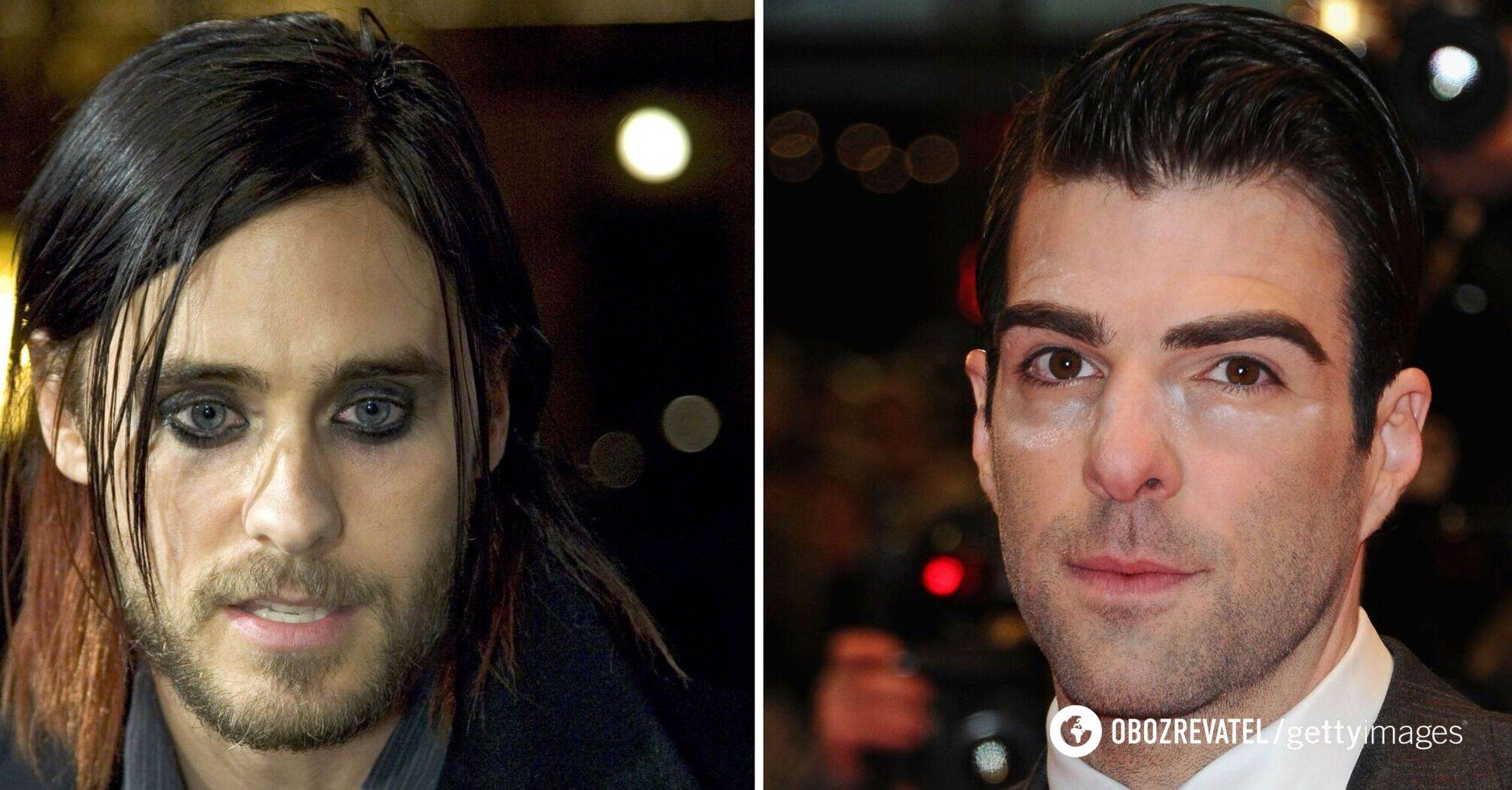 6 star men who disgraced themselves with bad make-up in public. Photo.