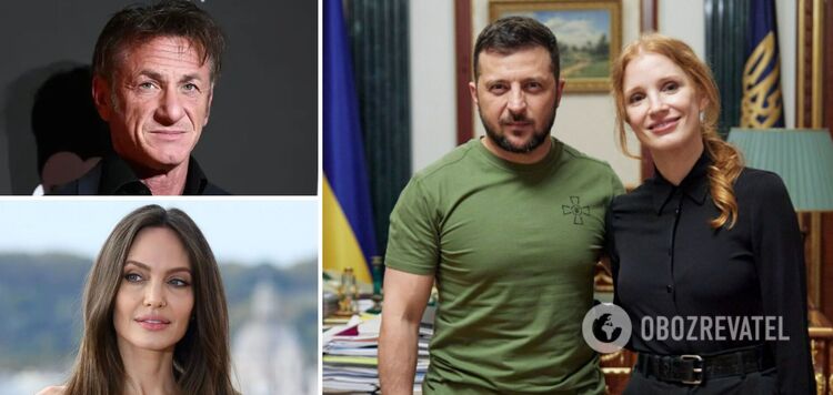 Brave at heart: 5 Hollywood stars who visited Ukraine during the war. Photo and video