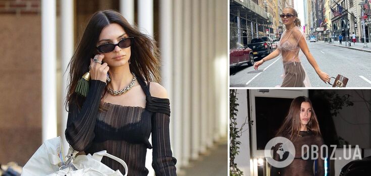 Everyone stops to look at them: 5 stars who wear "naked" dresses in everyday life