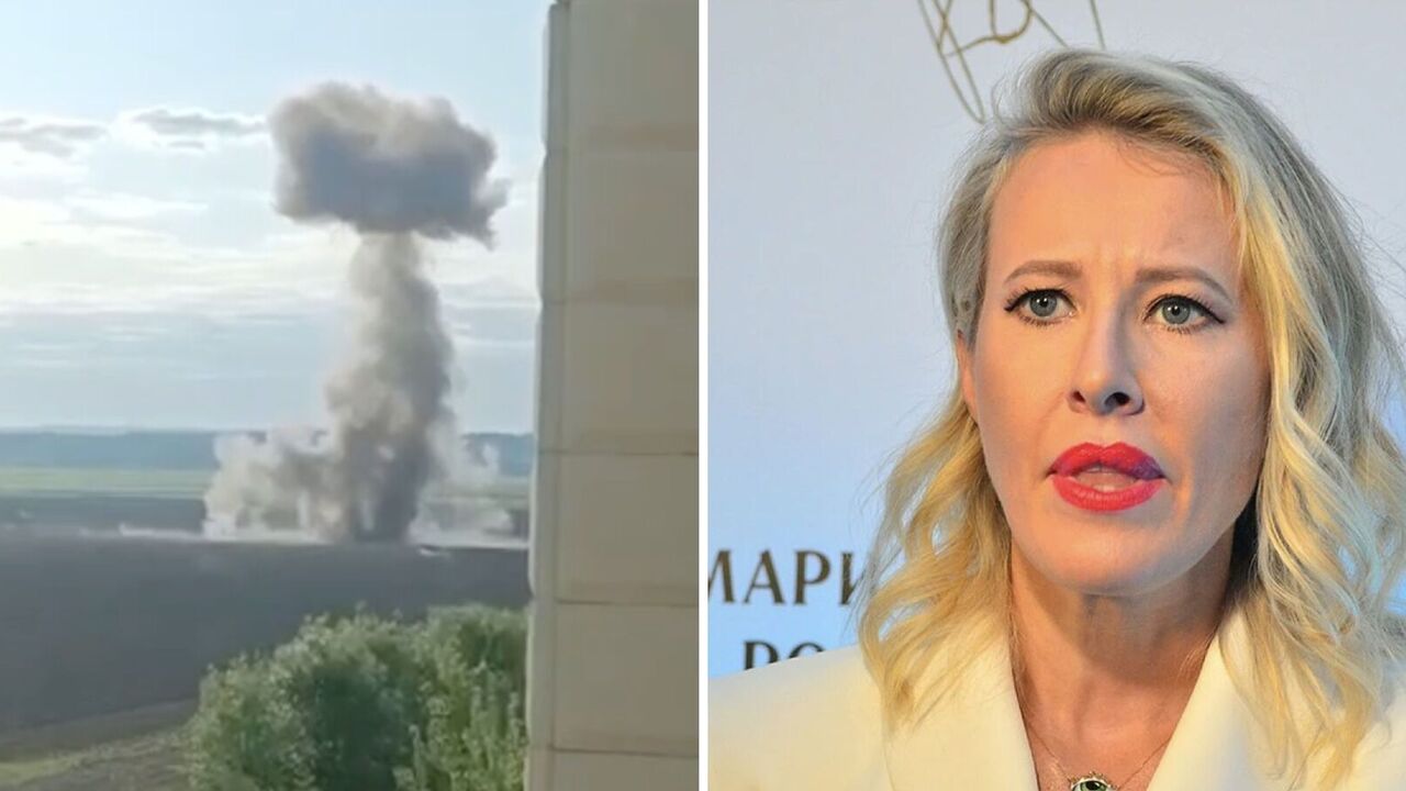 "To nowe doświadczenie". Sobchak "z przerażeniem" powiedziała, że nie jest zadowolona z dronów w Moskwie i pokazała dialog z przerażonym przyjacielem