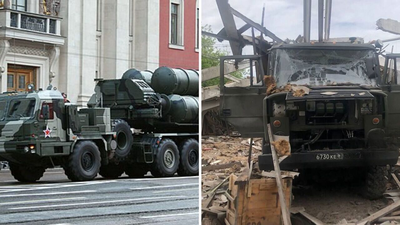 HIMARS worked perfectly: The Ukrainian Armed Forces destroyed the control centre of the S-400 Triumph air defence system in Kherson region. Photo.