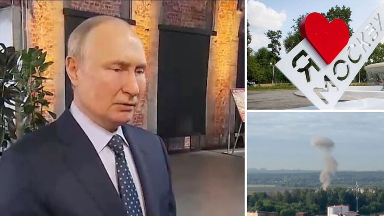 "Jest nad czym pracować": Putin komentuje poranny atak dronów na Moskwę. Wideo.